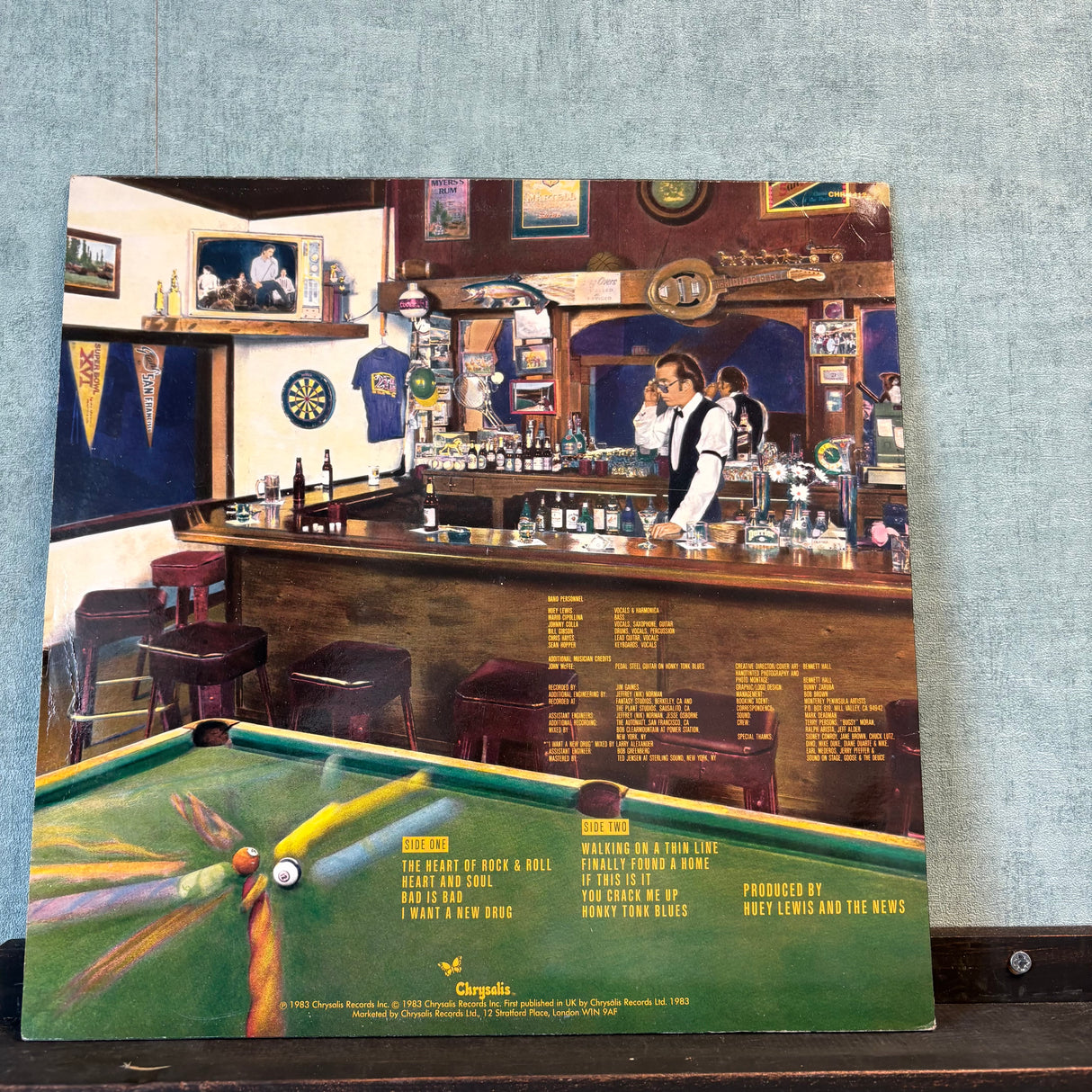 Huey Lewis And the News - Sports Vinyl