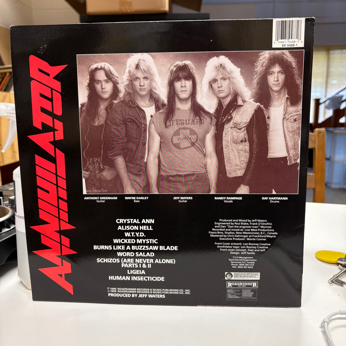 Annihilator - Alice In Hell - VINYL