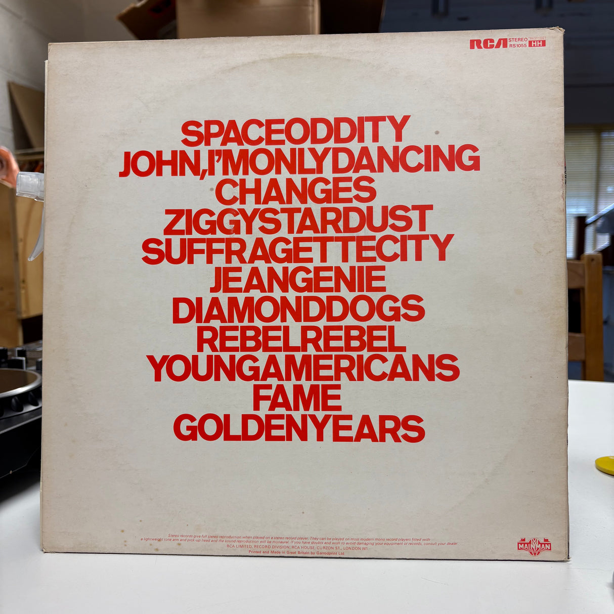 David Bowie - ChangesOneBowie - VINYL