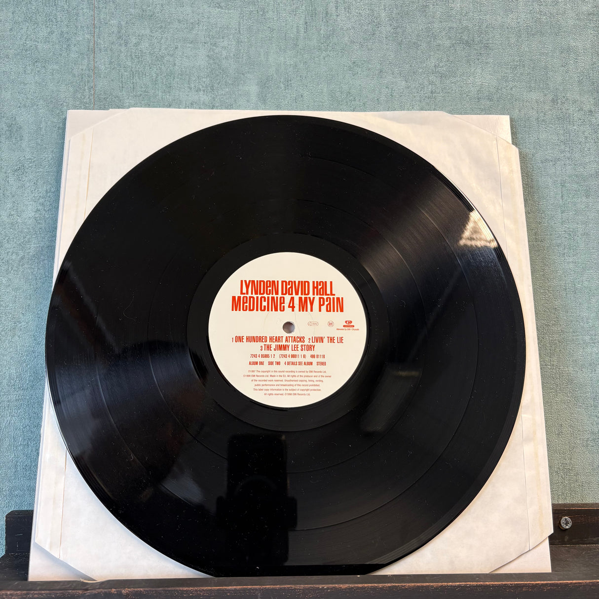 Lynden David Hall - Medicine 4 My Pain Vinyl