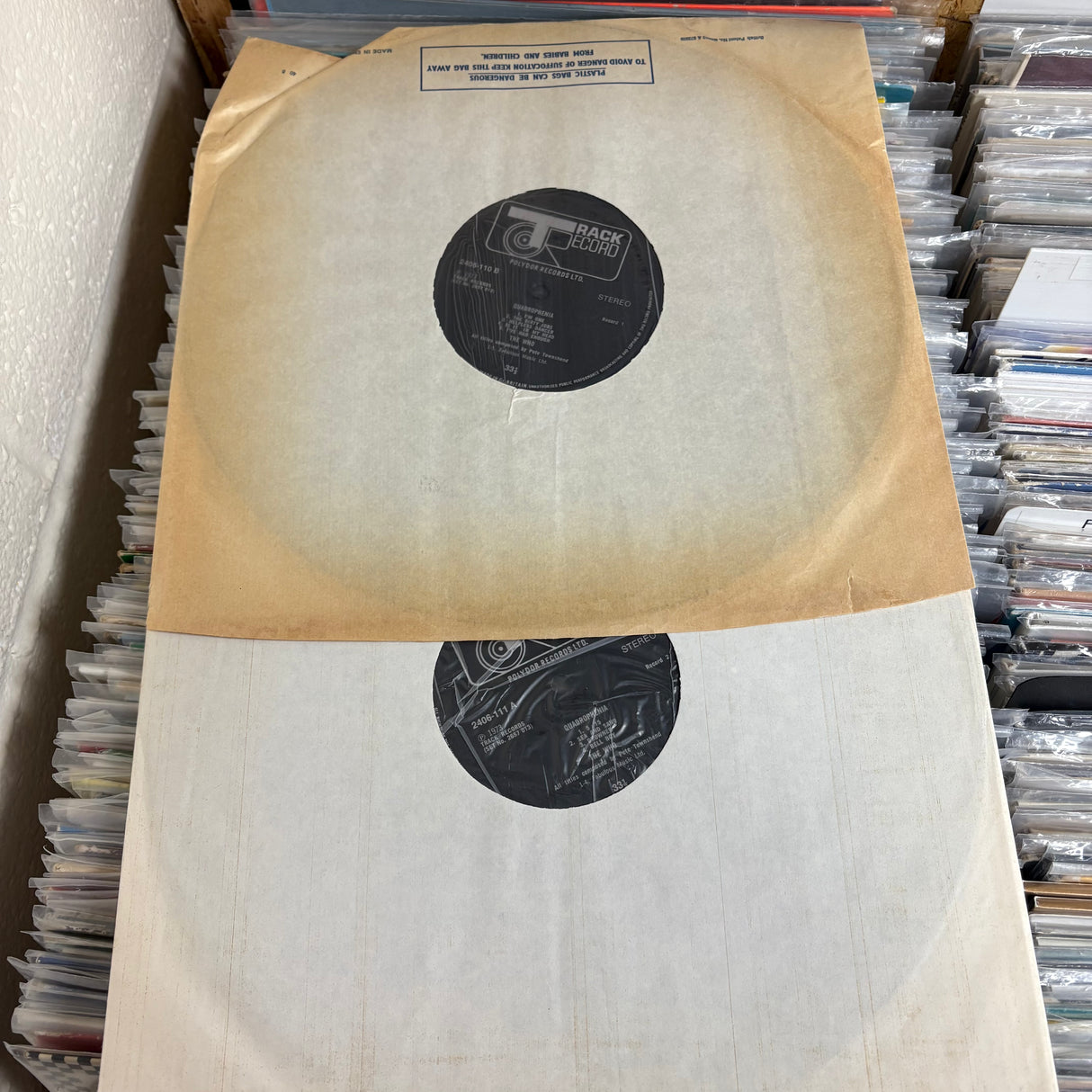 The Who - Quadrophenia - Track Records Wide Spine Complete - VINYL