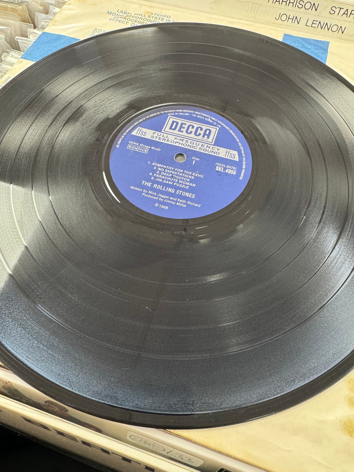 The Rolling Stones - Beggars Banquet - Stereo - VG+
