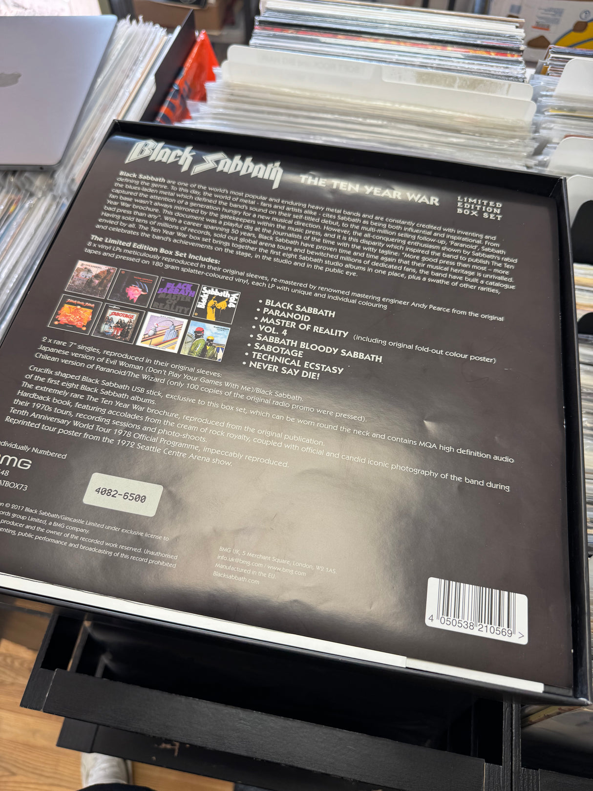 Black Sabbath - Ten Year War - Limited Boxset