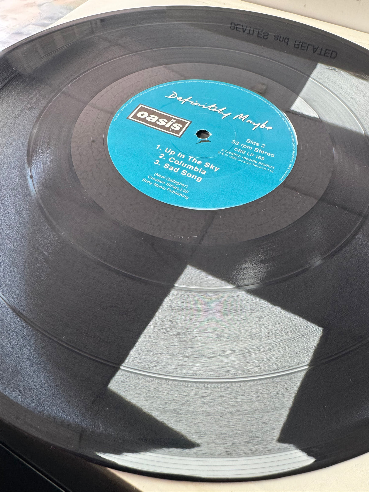 Oasis - Definitely Maybe - Original 1994 Creation - EX/NM
