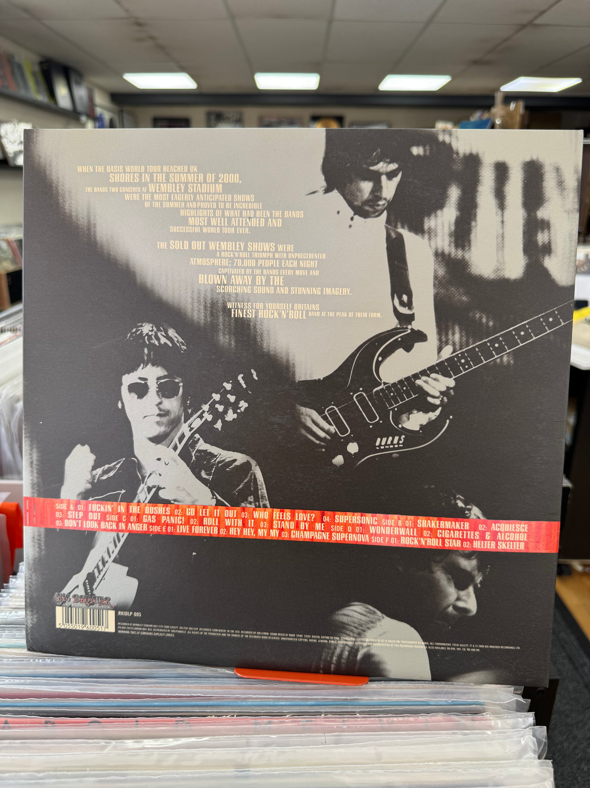 Oasis - Familiar to Millions - 3LP - Original - NM