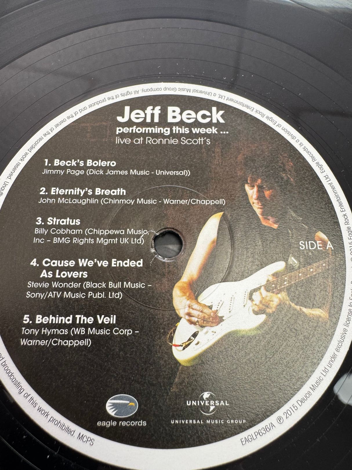 Jeff Beck - Live at Ronnie Scotts - 3LP - EX