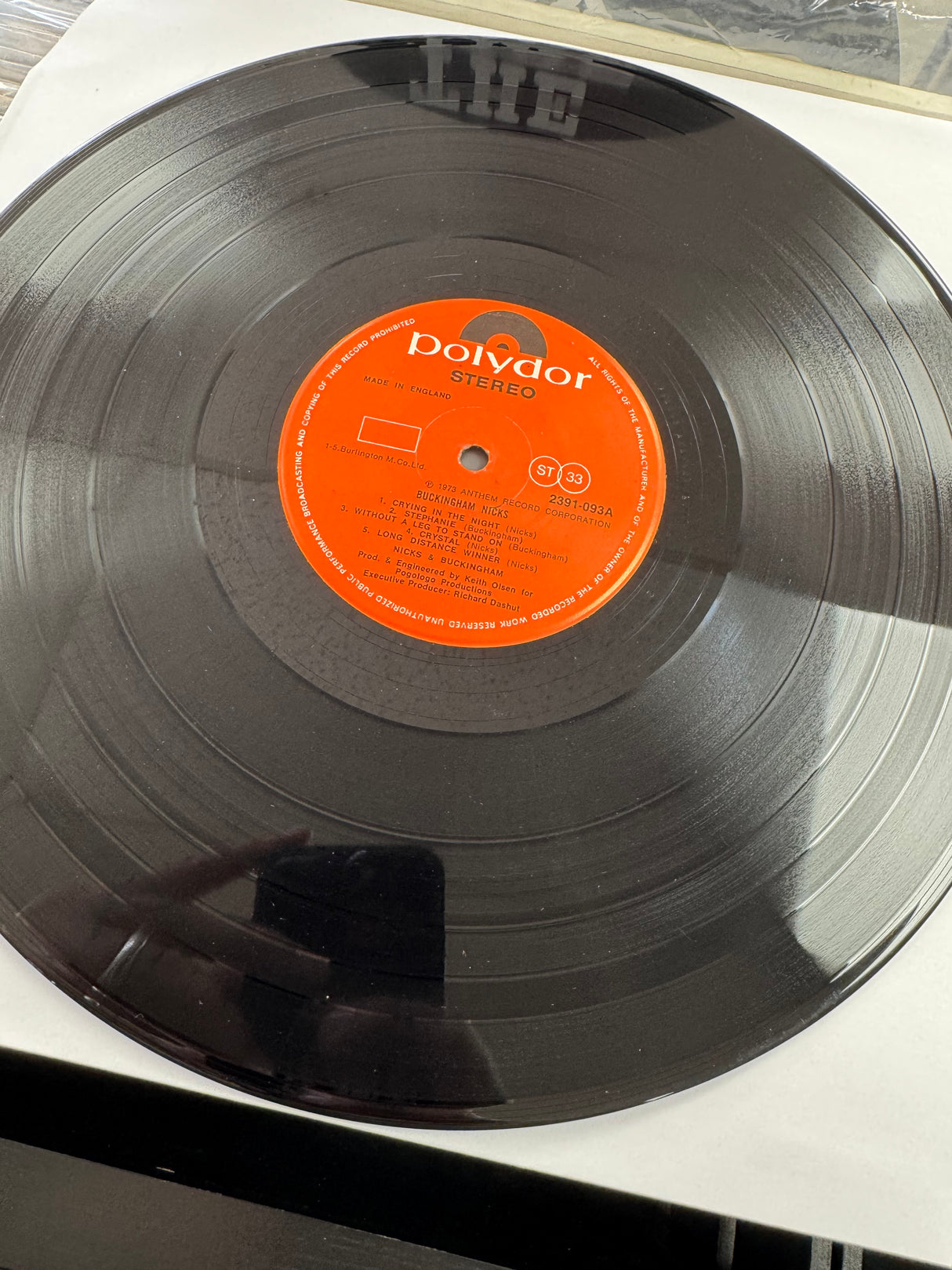Buckingham Nicks - 1973 - USA Press - EX+