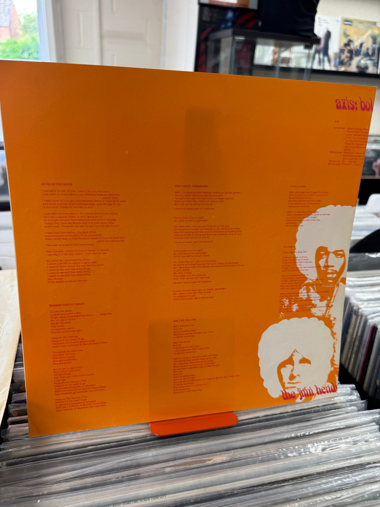 Jimi Hendrix - Axis Bold as Love - Original Mono Track 1967 - Complete - VG++/EX