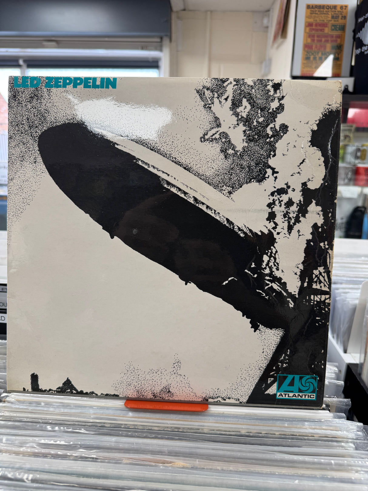 Led Zeppelin - Led Zeppelin 1 - Turquoise Sleeve - VG++