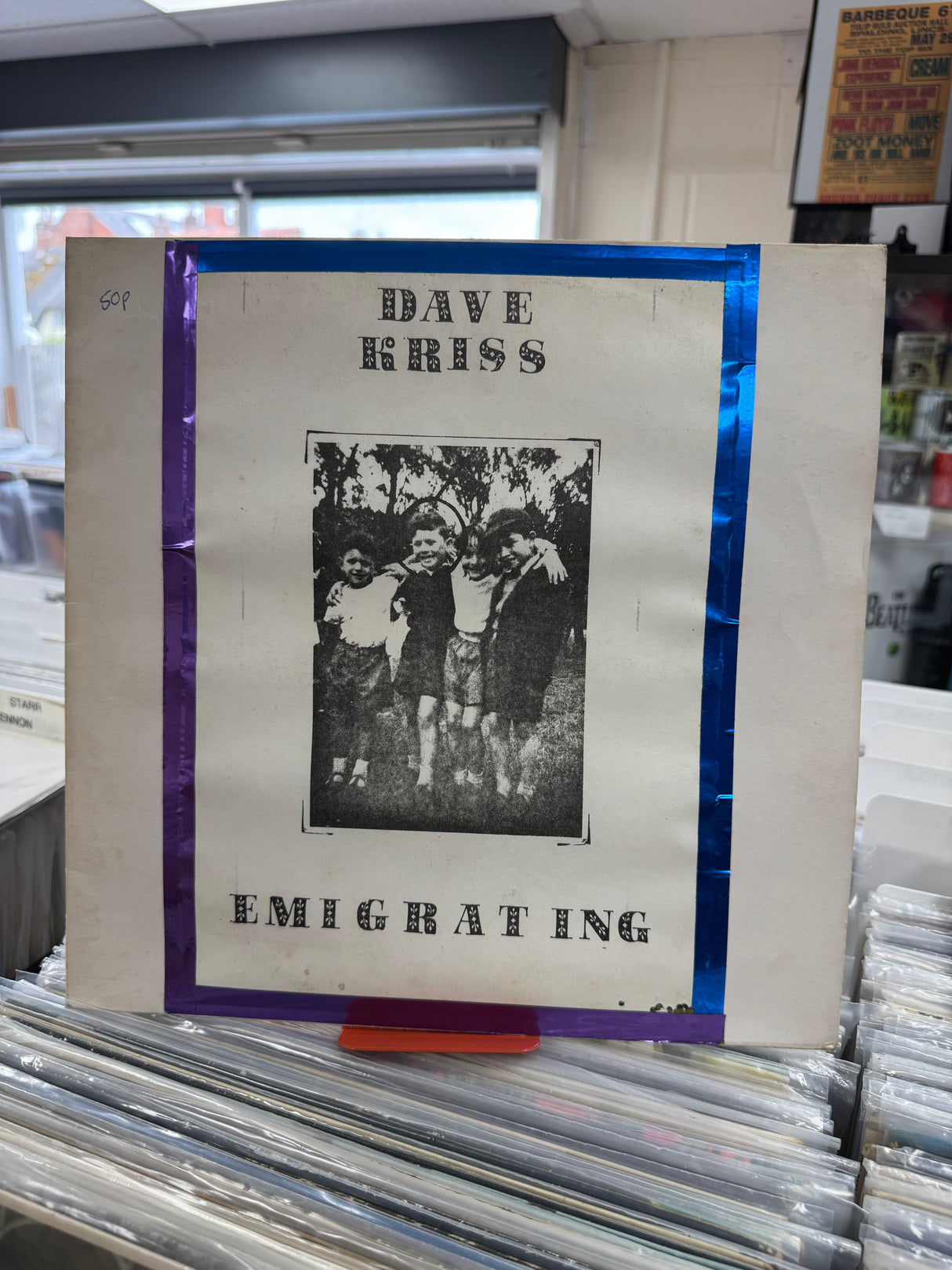 Dave Kriss - Emigrating - 1 of 99 Pressed - VG+