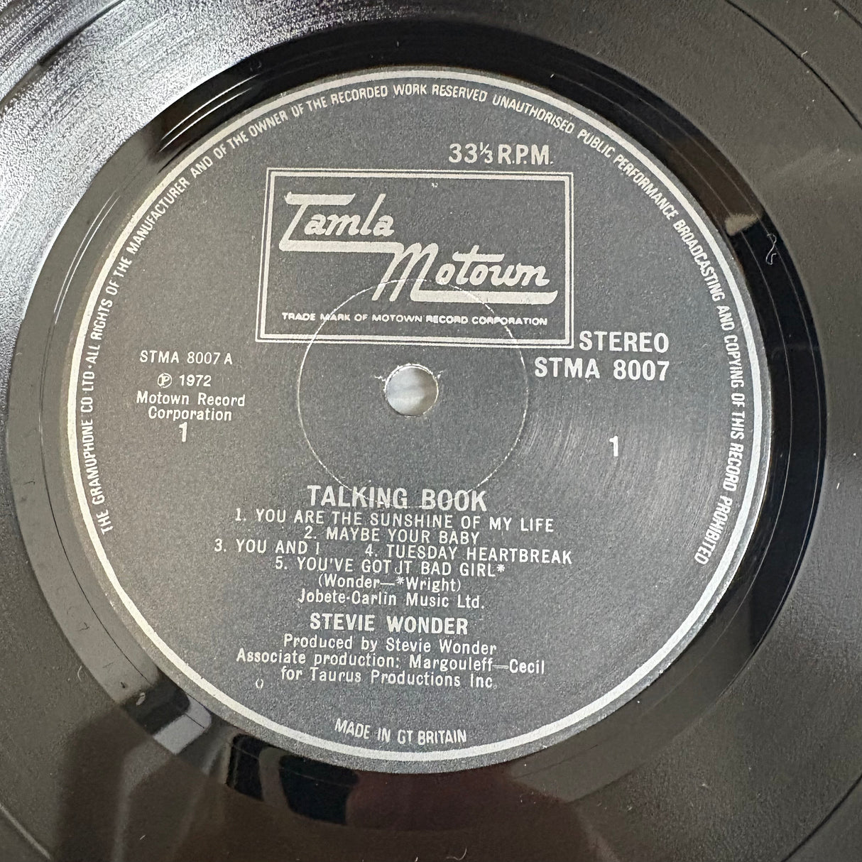 Stevie Wonder - Talking Book - VINYL