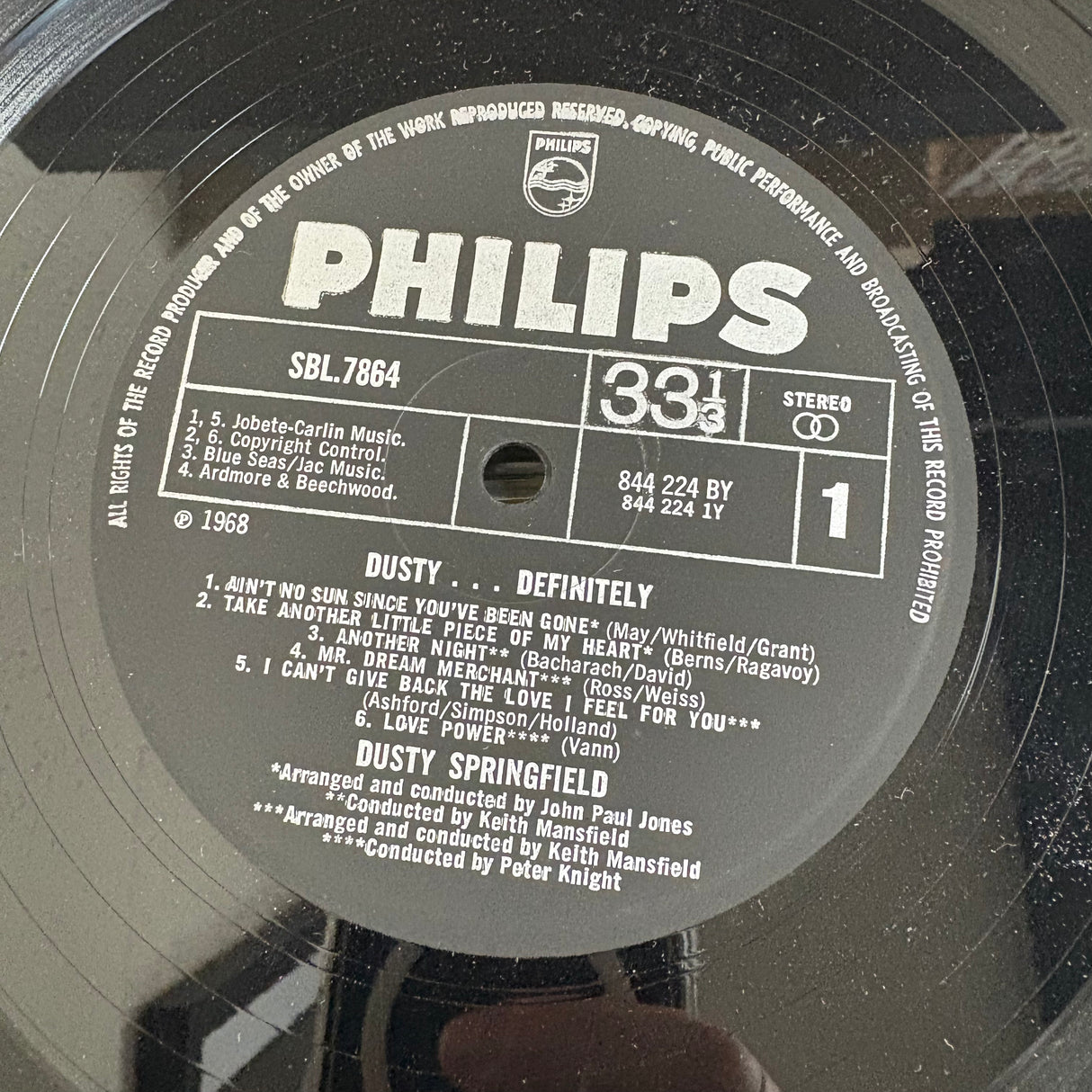 Dusty Springfield - Dusty... Definitely - VINYL