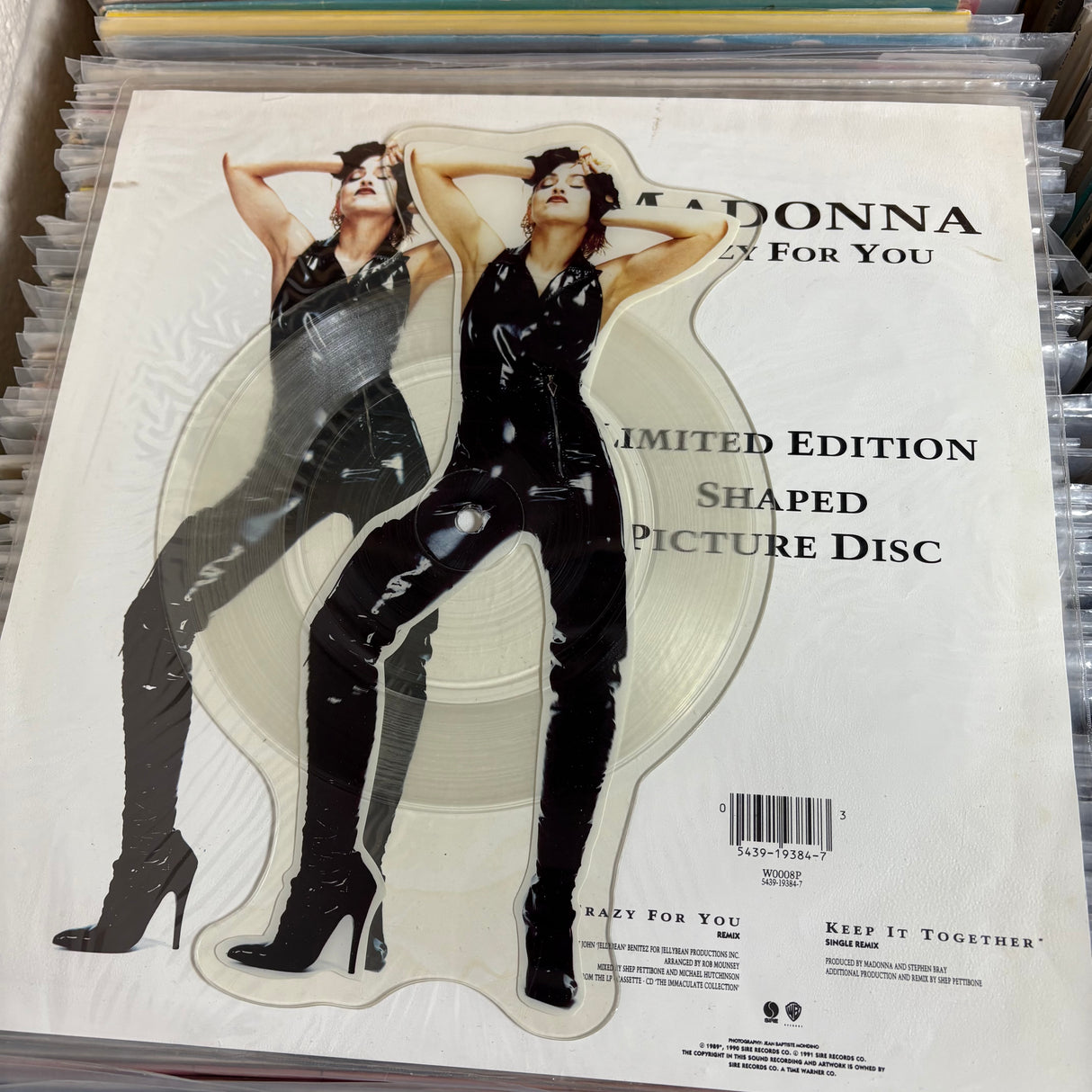 Madonna - Crazy For you - Shaped Picture Disc - VINYL
