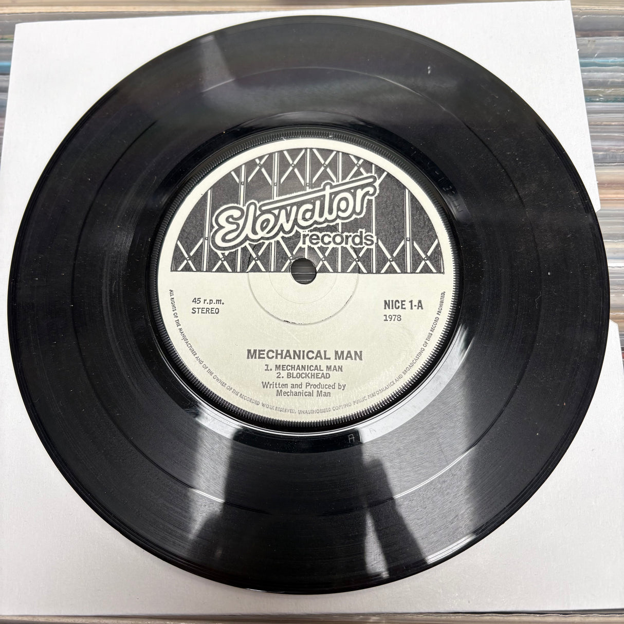 DEVO - Mechanical Man - Numbered - 7 inch Single - VINYL