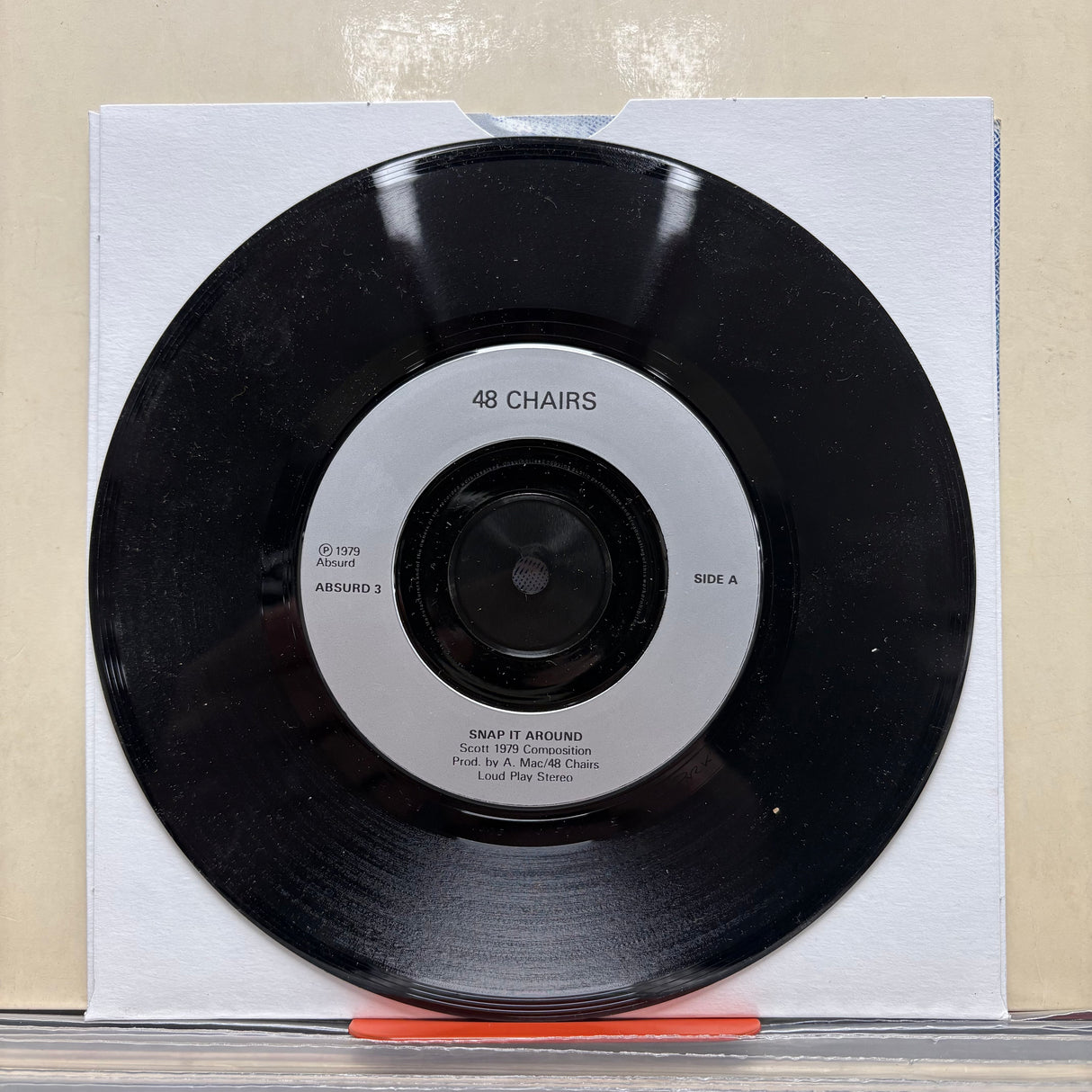 48 Chairs - Snap It Around - Absurd 3 - 7 inch Single - VINYL
