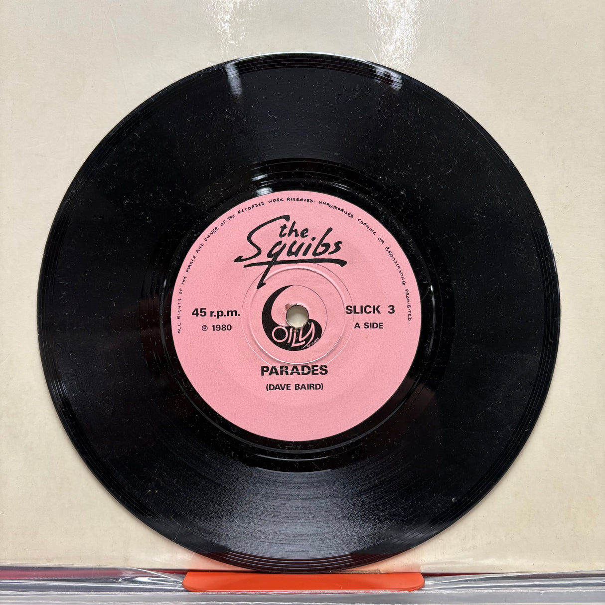 Squibs - Parades - 7 inch Single - VINYL