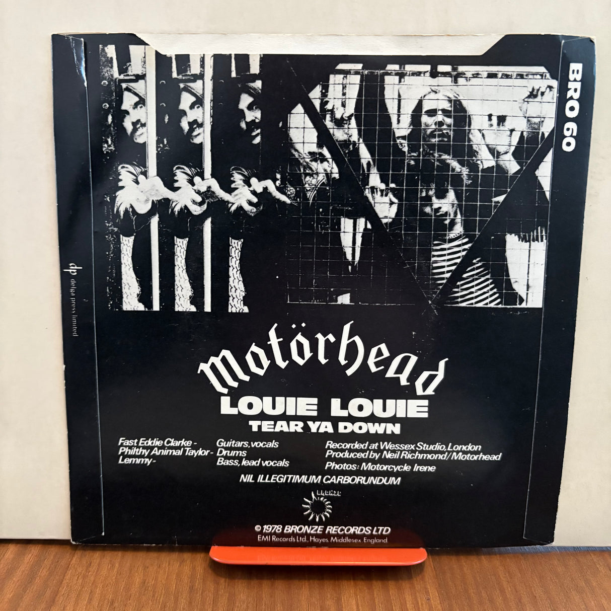 Motörhead - Louie Louie - 7 inch Single - VINYL