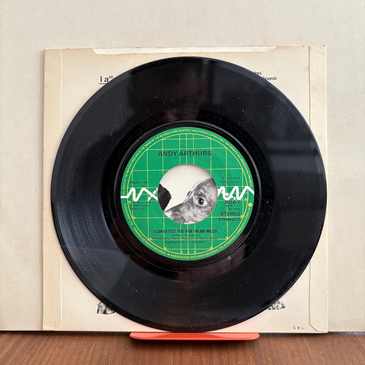 Andy Arthurs - I Can Detect - 7 inch Single - VINYL