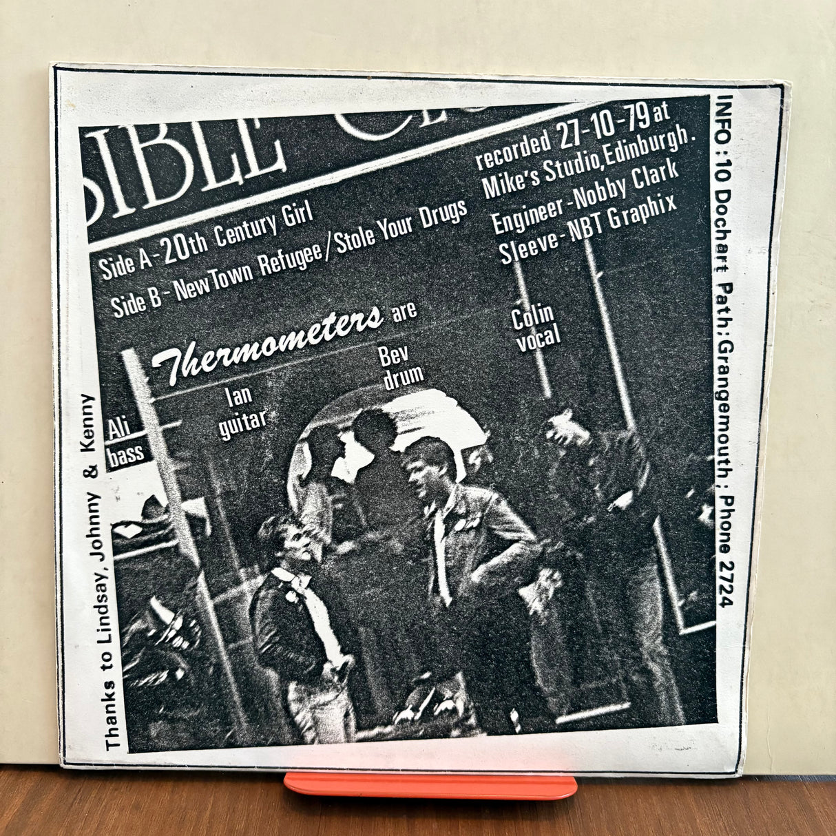 Thermometers - 20th Century Girl - 7 inch Single - VINYL