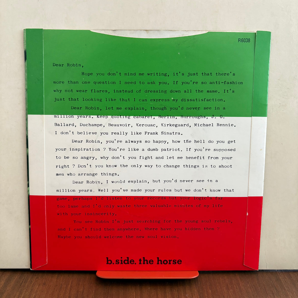 Dexy's Midnight Runners - There, There, My Dear - Demo - 7 inch Single - VINYL