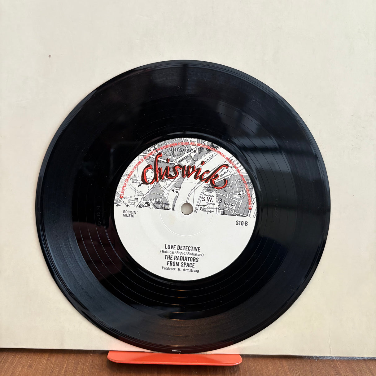 The Radiators From Space - Television Screen - 7 inch Single - VINYL