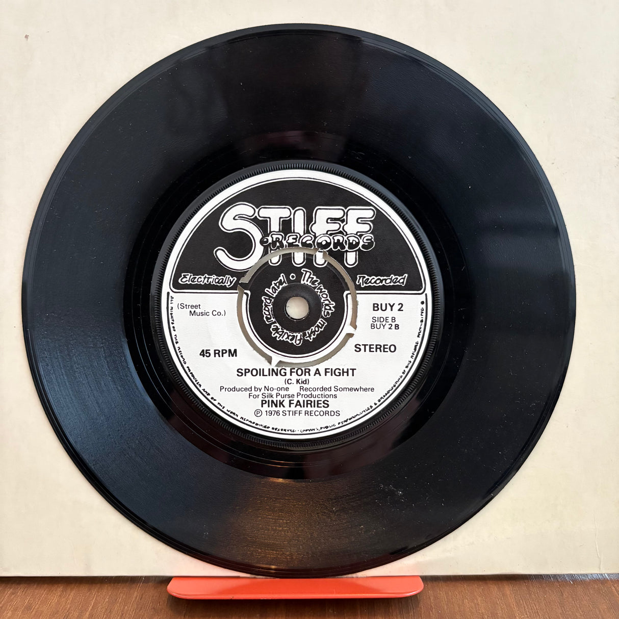 The Pink Fairies - Between The Lines - Plug Copy - 7 inch Single - VINYL