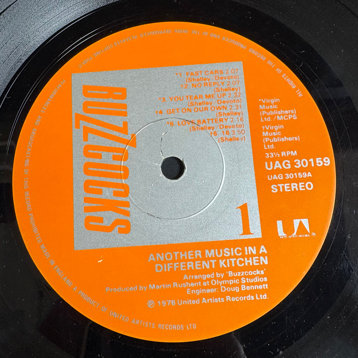 Buzzcocks - Another Music In A Different Kitchen - VINYL