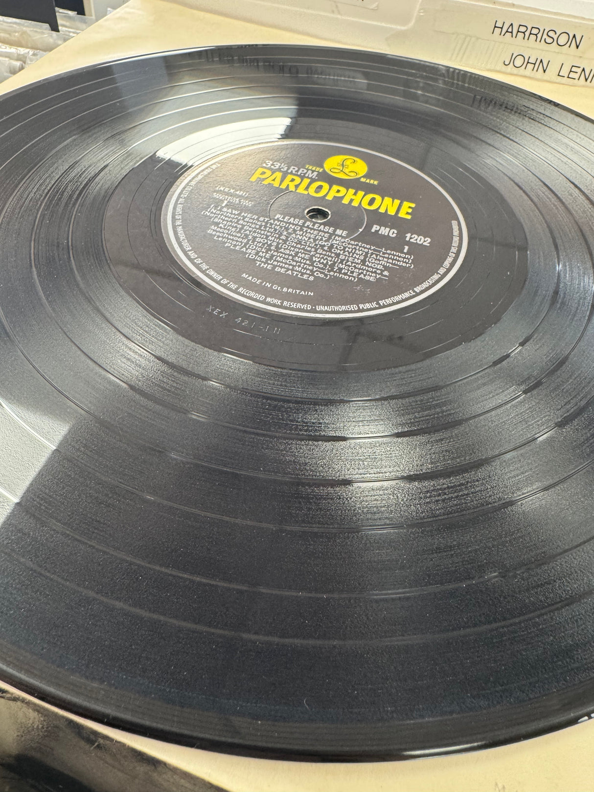 The Beatles - Please Please Me - NM Sleeve/EX Vinyl