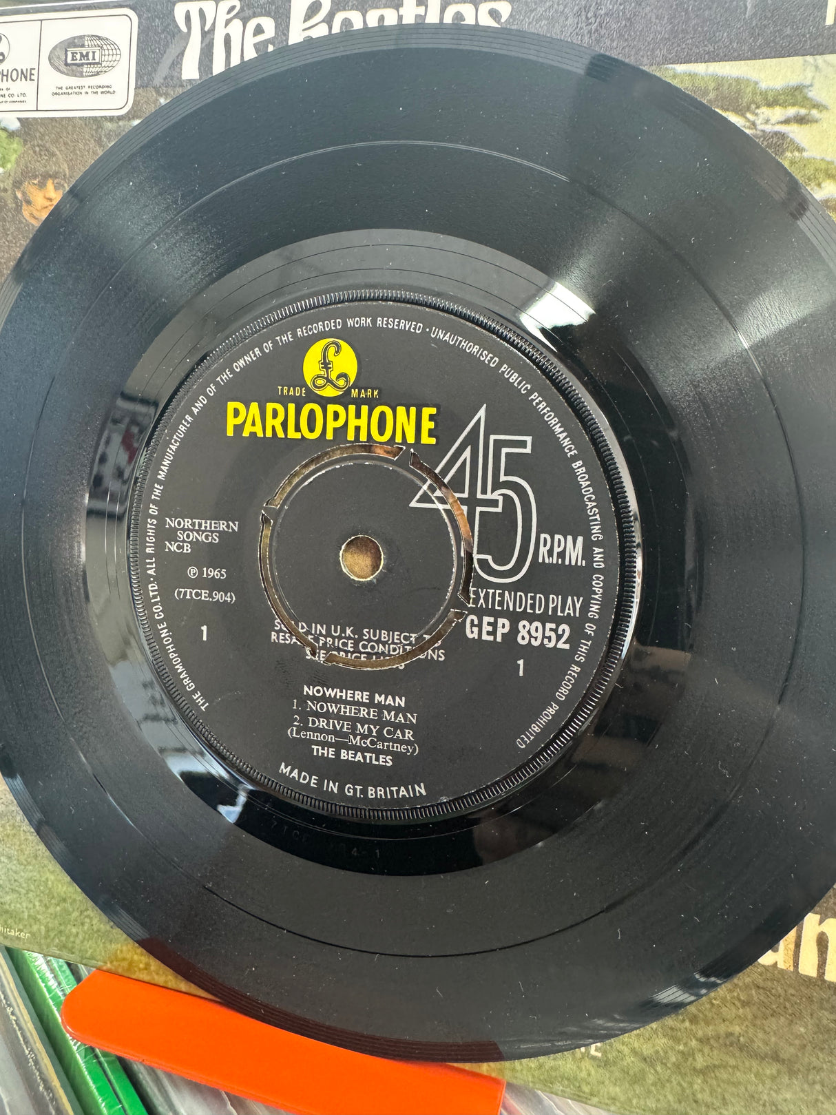 The Beatles - Nowhere Man EP - EX