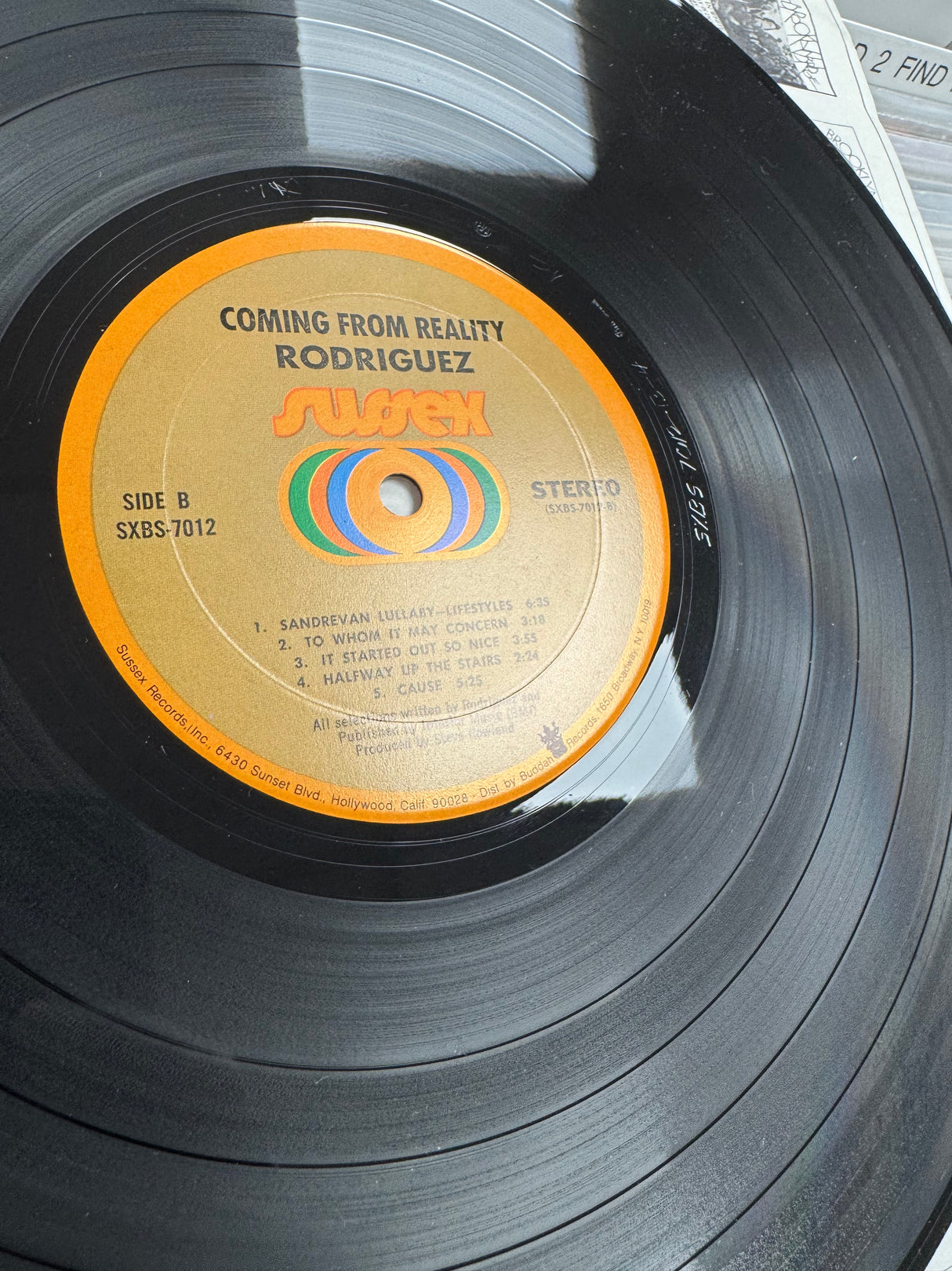Rodriguez Coming from Reality - Original US 1971 - EX