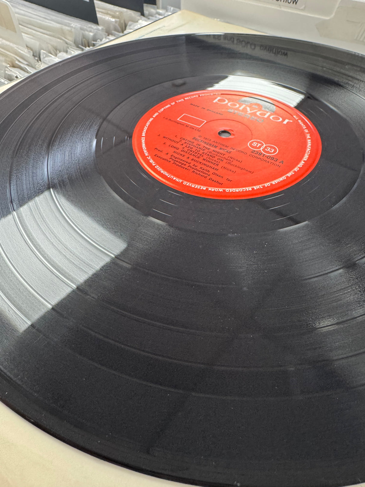 Buckingham Nicks - Original UK 1973 Press - EX