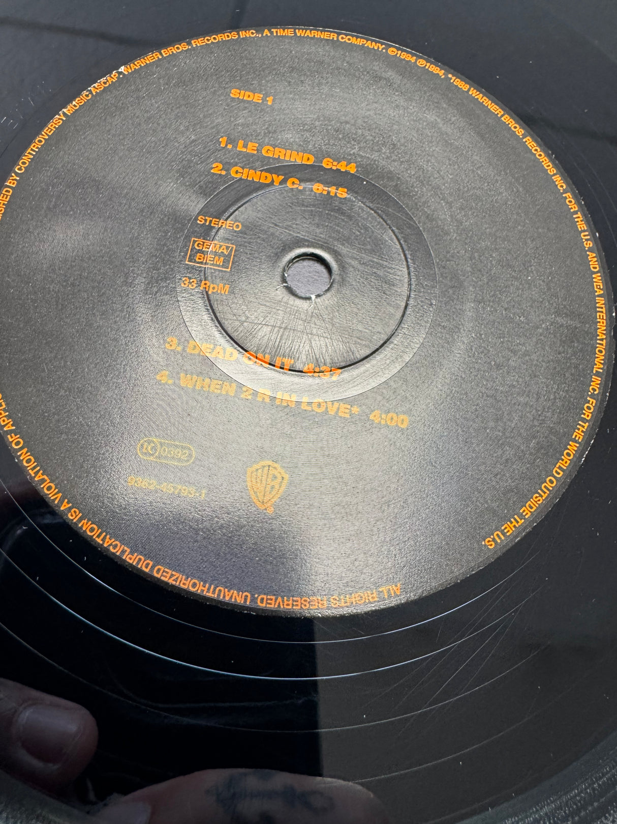 Prince - The Black Album - 1994 Original