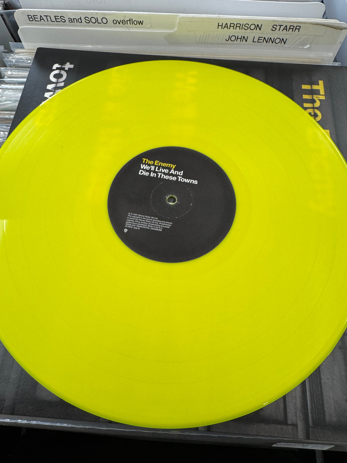 The Enemy - We'll Live and Die in These Towns - Original UK Press