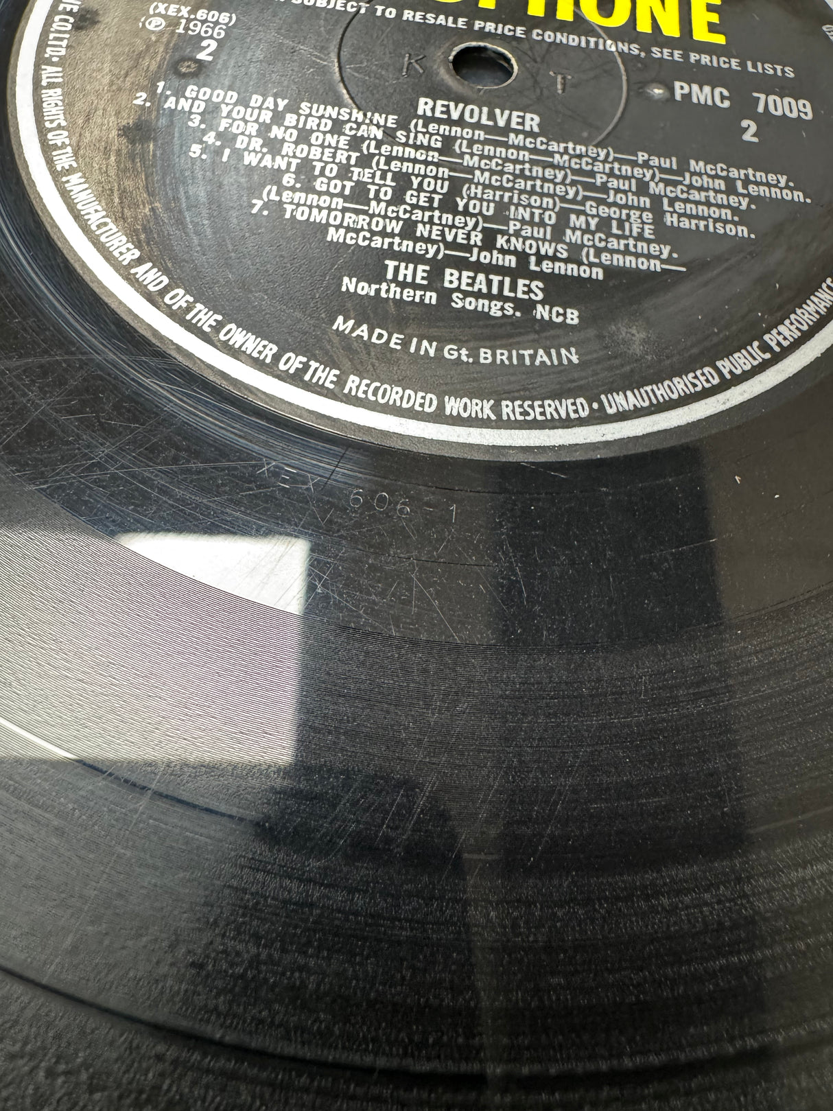 The Beatles - Revolver - Withdrawn XEX-1 - VG