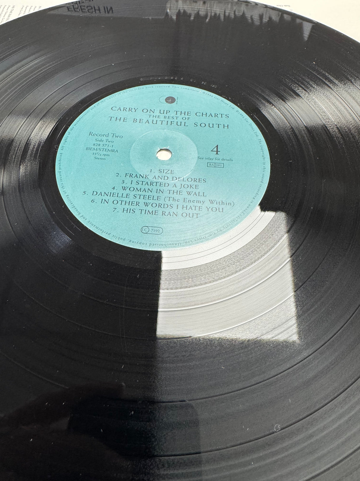The Beautiful South - Carry on up the Charts - Double LP - Original