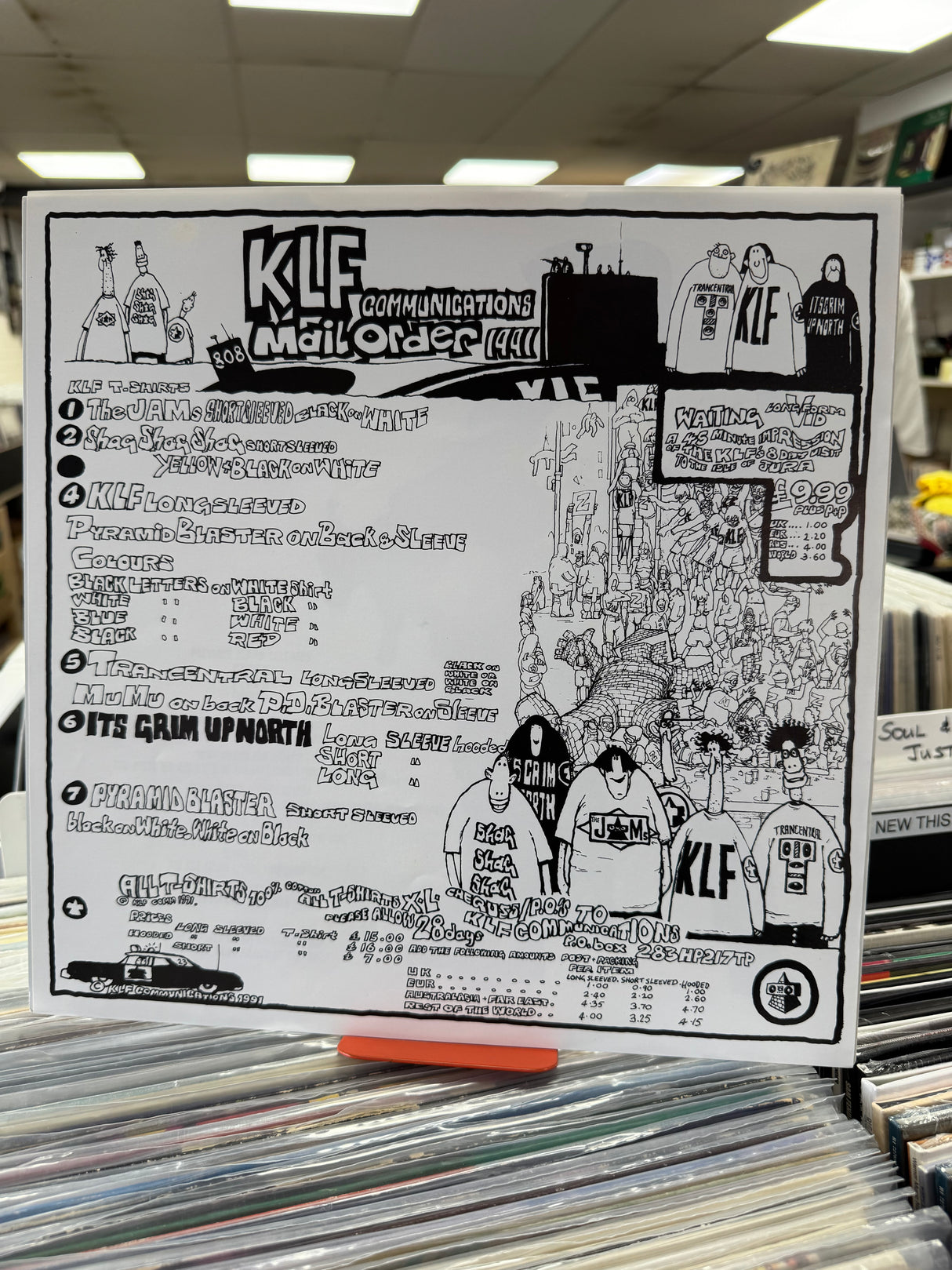 The KLF - The White Room - Original 1991 - EX