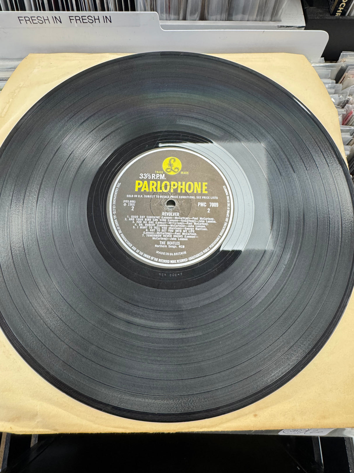 The Beatles - Revolver - Withdrawn XEX-606-1 - First 500 pressed