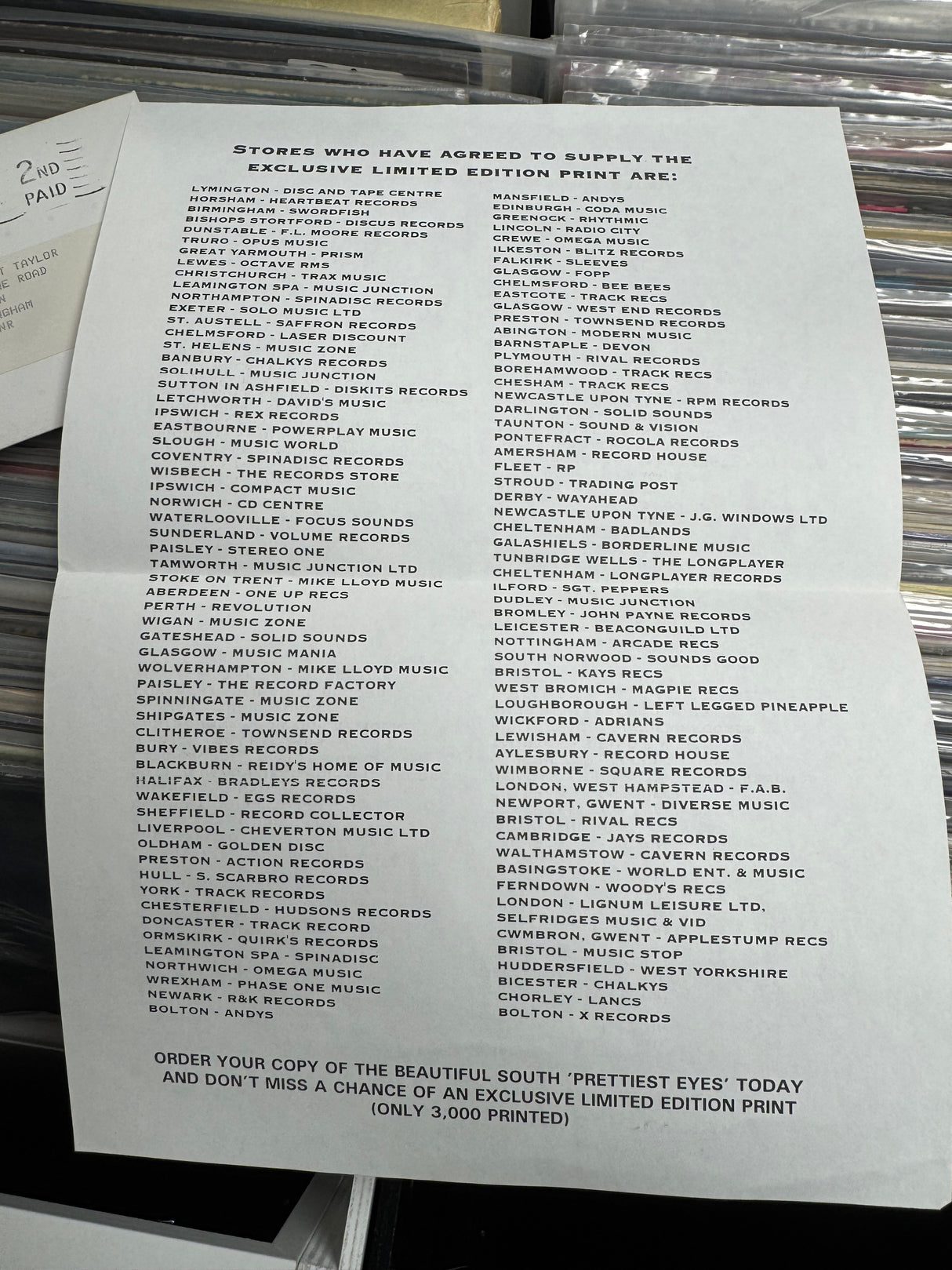 The Beautiful South - Miaow - Original UK Press