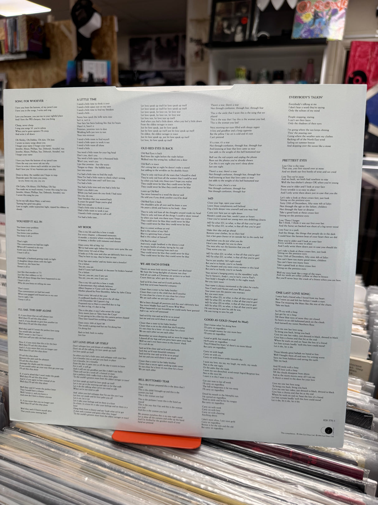 The Beautiful South - Carry on up the Charts - Original Double LP - EX+