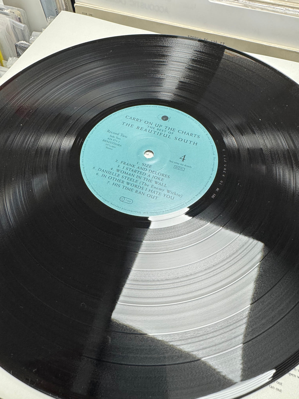 The Beautiful South - Carry on up the Charts - Original Double LP - EX+