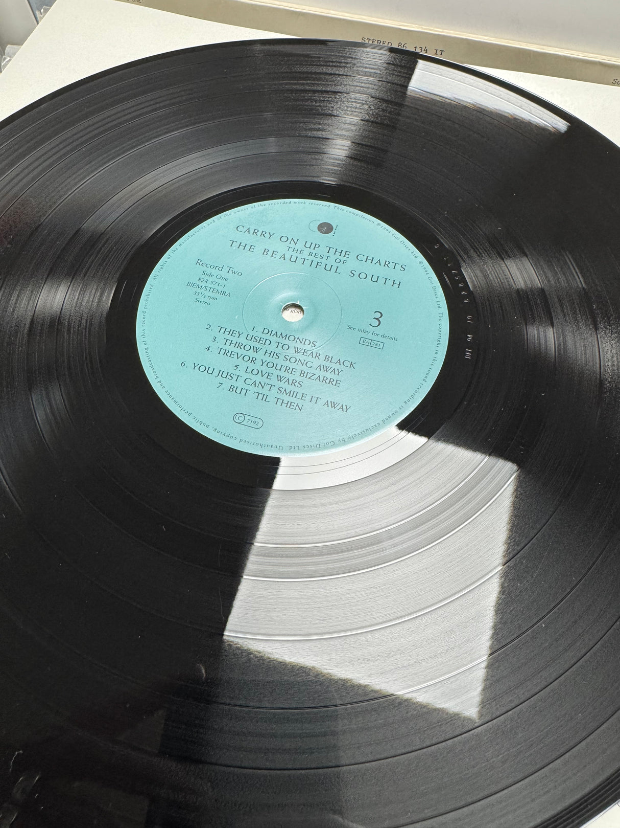 The Beautiful South - Carry on up the Charts - Original Double LP - EX+