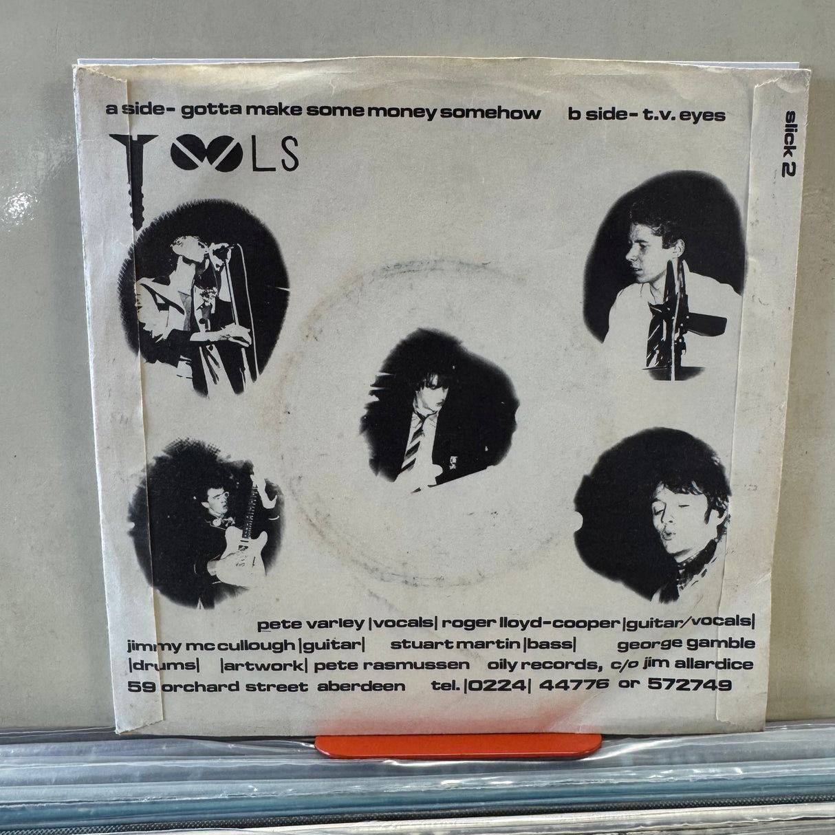 The Tools - Gotta Make Some Money Somehow - 7 inch Single - VINYL