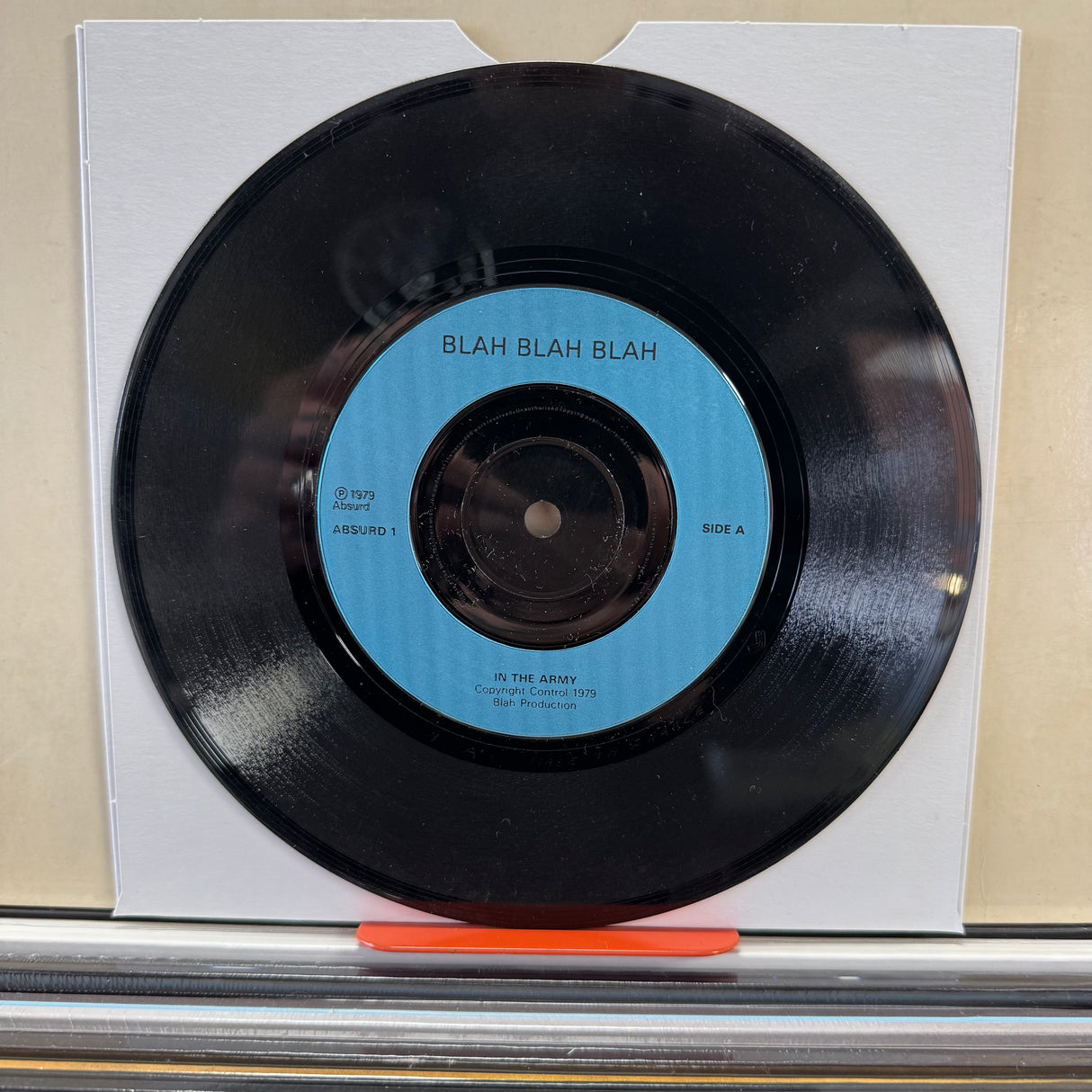 Blah Blah Blah - In The Army - 7 Inch Single - VINYL