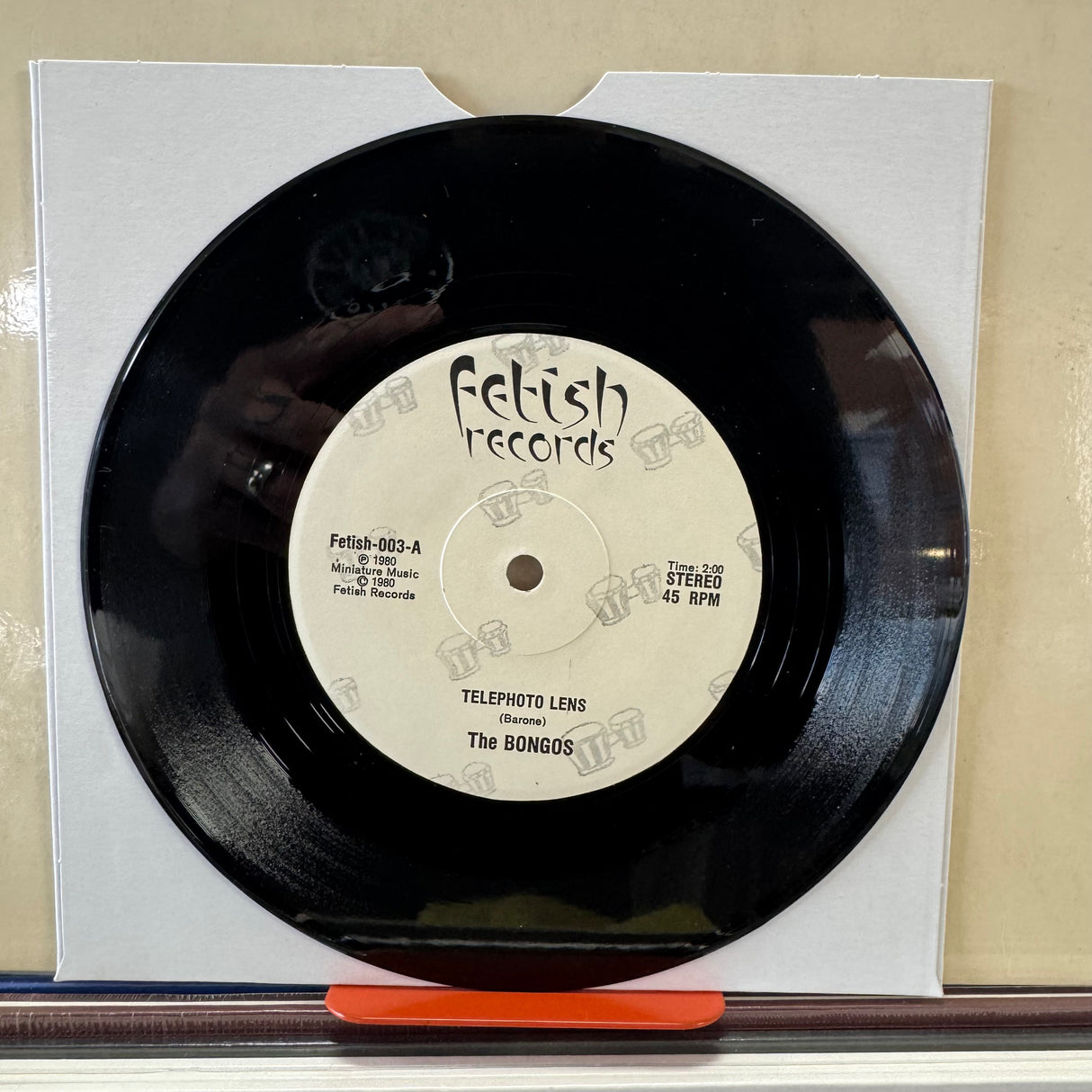 The Bongos - Telephoto Lens - 7 Inch Single - VINYL