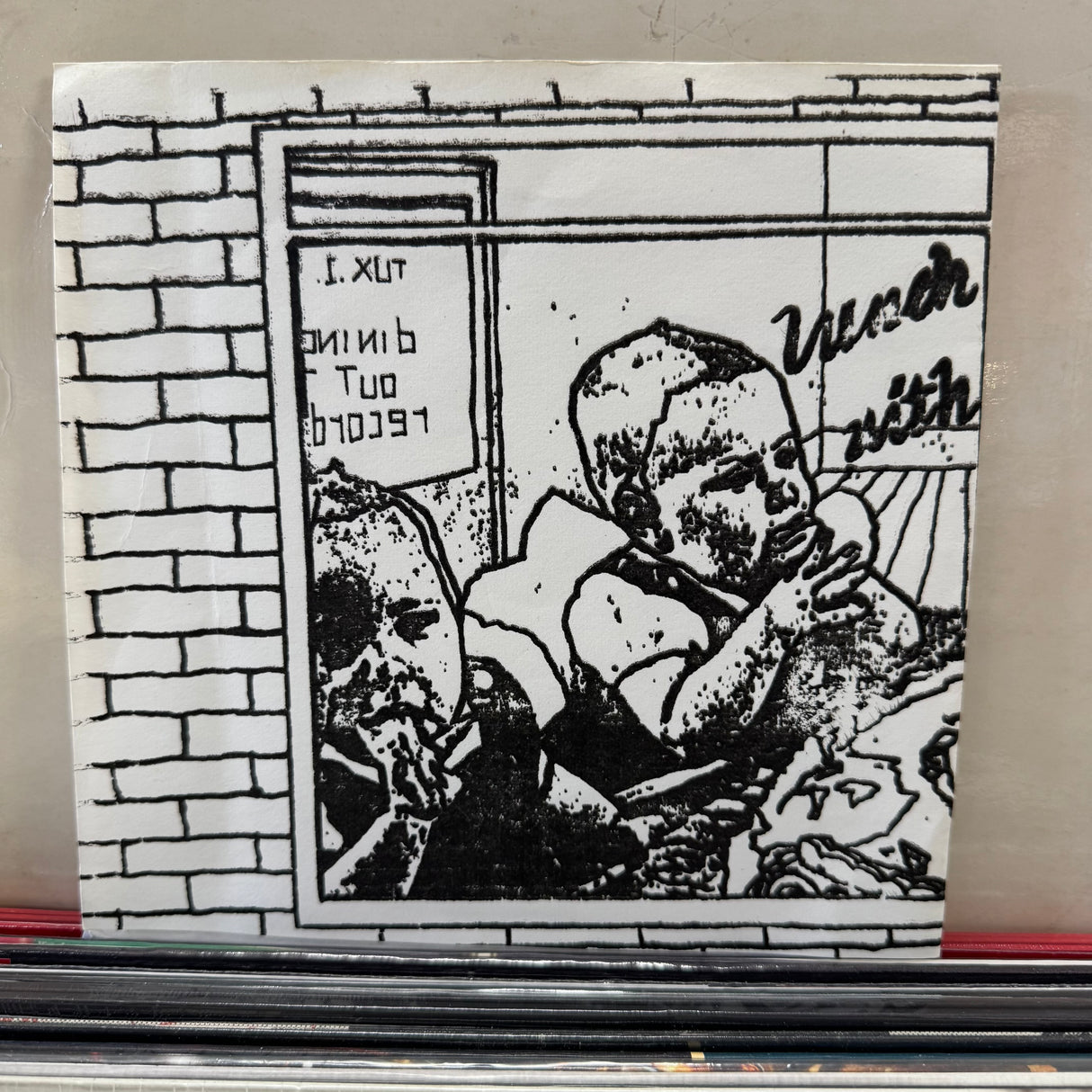 The Adicts - Lunch With The Adicts - No Insert - 7 inch Single - VINYL