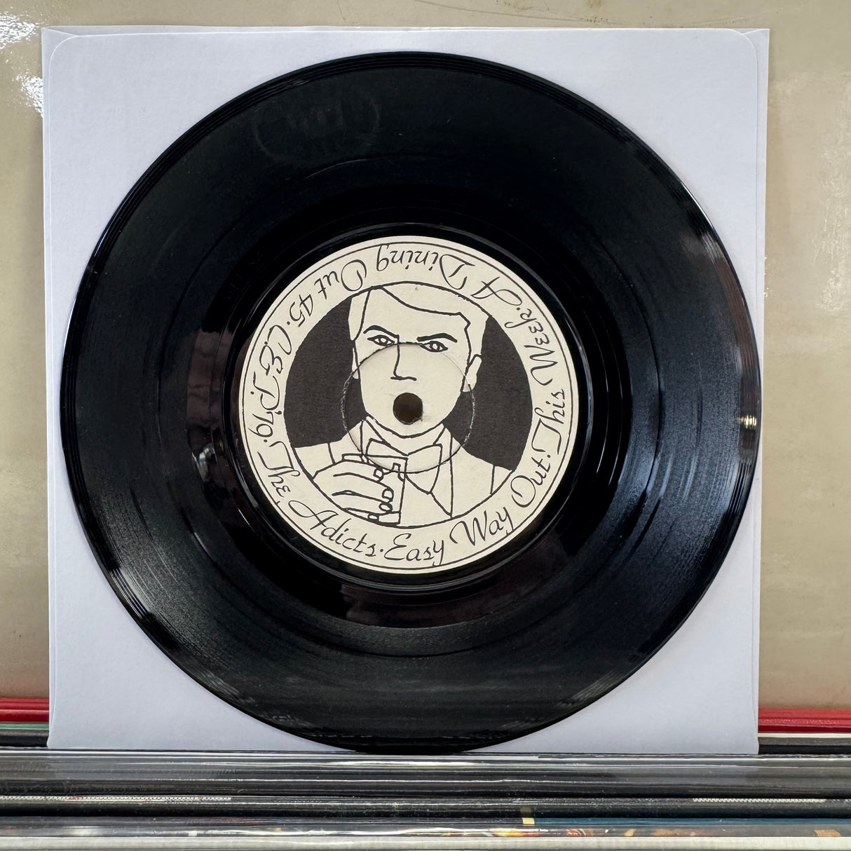 The Adicts - Lunch With The Adicts - No Insert - 7 inch Single - VINYL