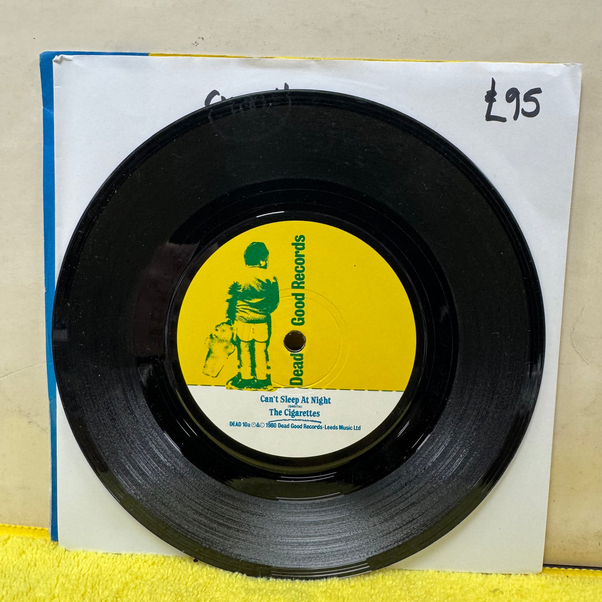 The Cigarettes - Can't Sleep At Night - 7 inch Single - VINYL