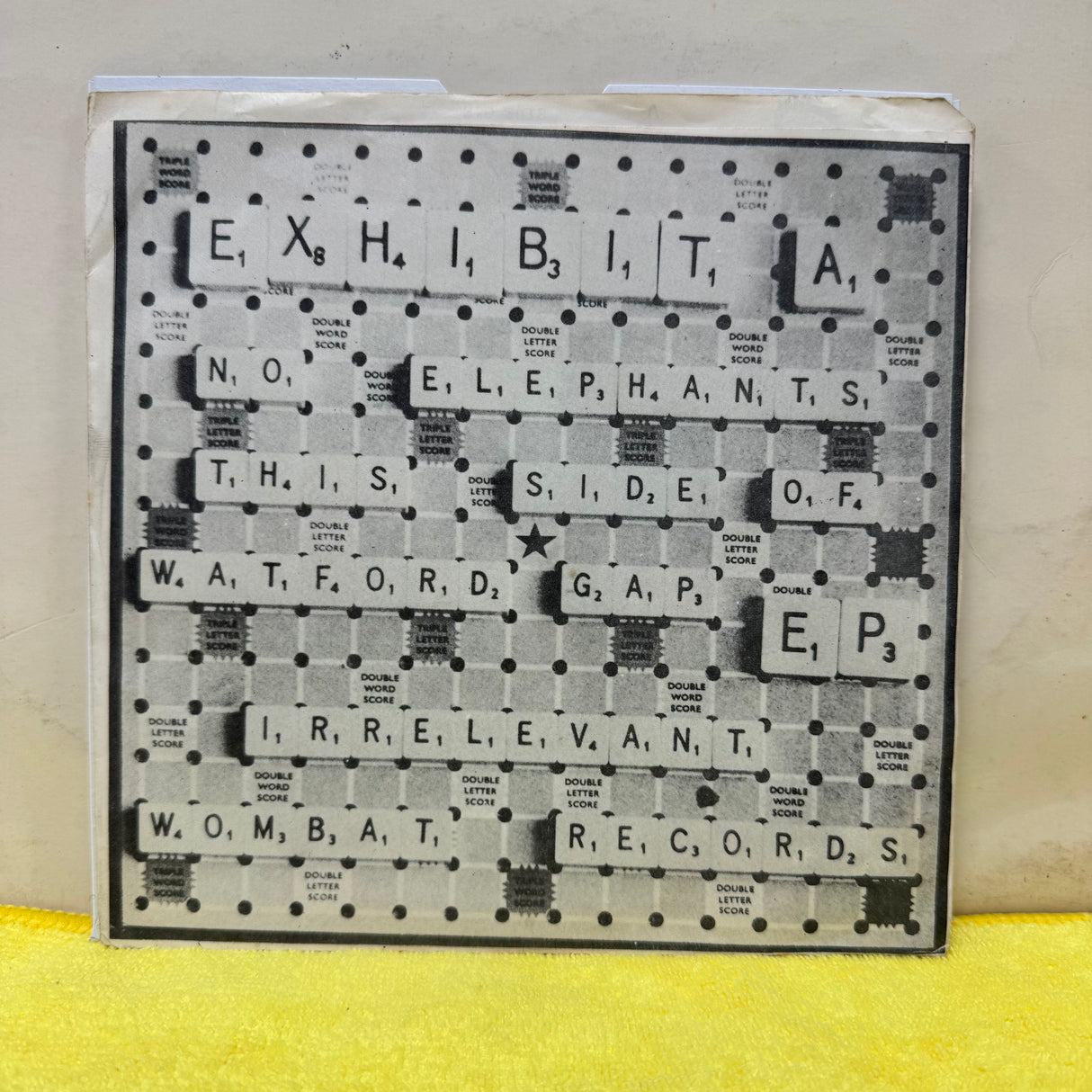 Exhibit A - No Elephants This Side Of Watford Gap - 7 inch Single - VINYL