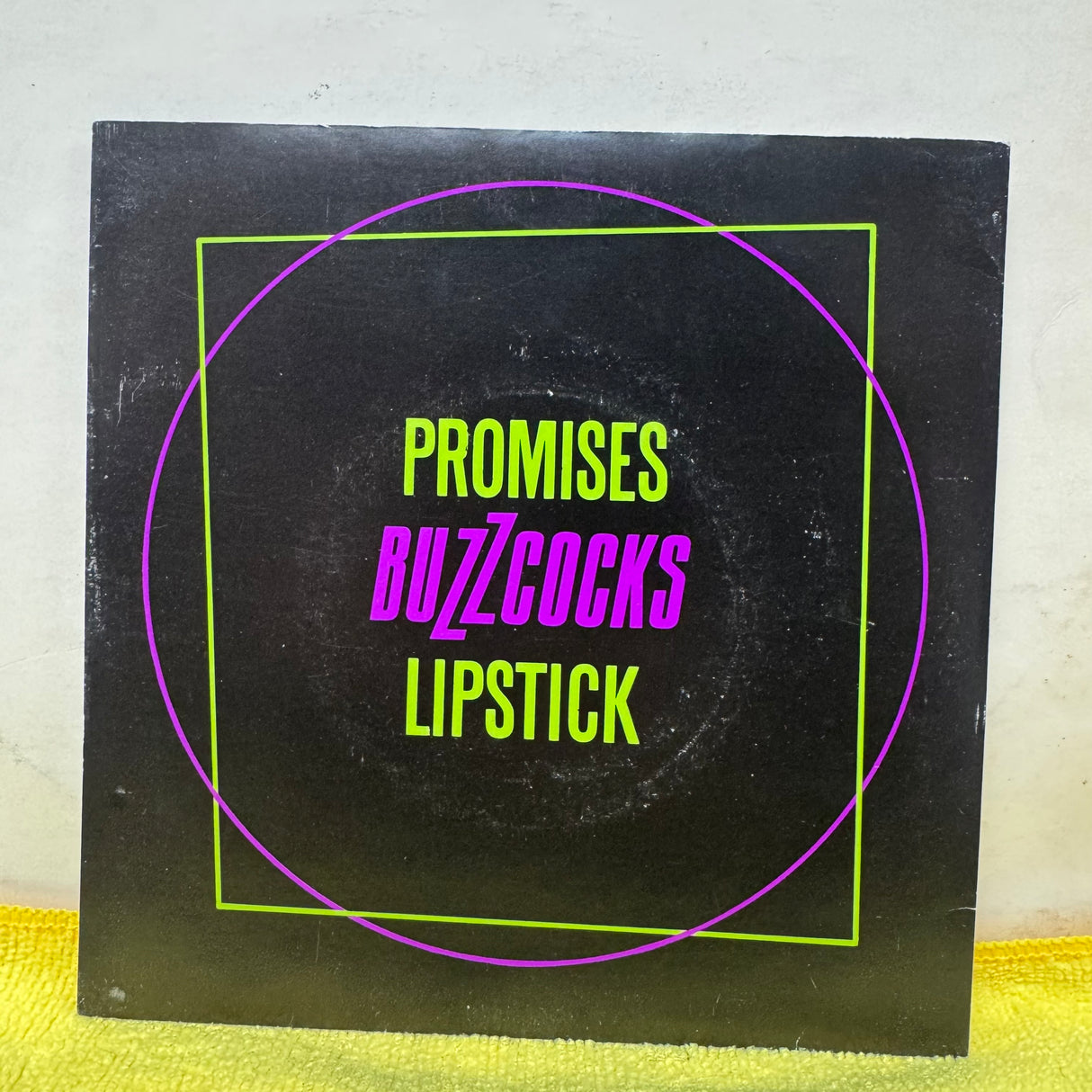 Buzzcocks - Promises/Lipstick - Demo - 7 inch Single - VINYL