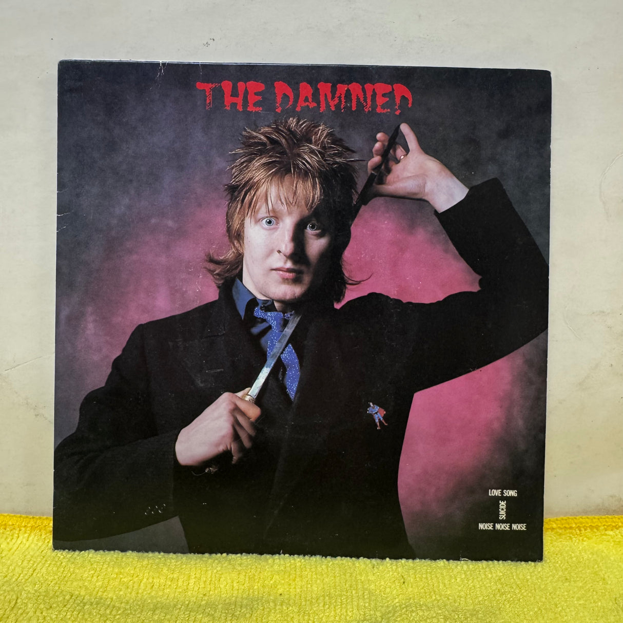 The Damned - Love Song - Factory Sample Sleeve - 7 inch Single - VINYL